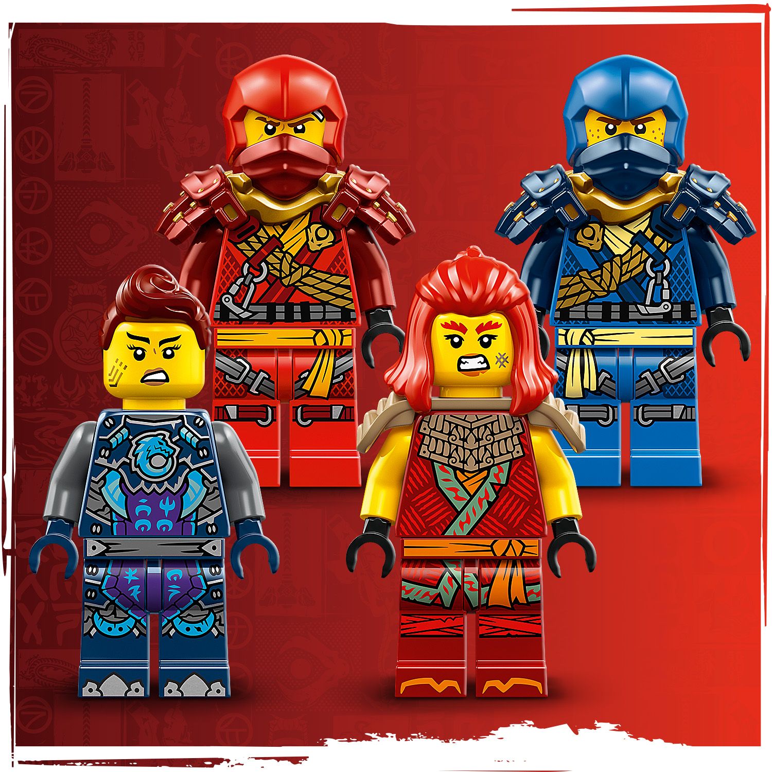 4 minifigurky ze světa NINJAGO®